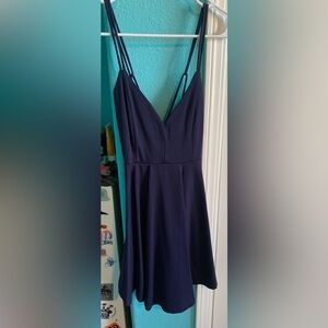 Navy Blue Dress